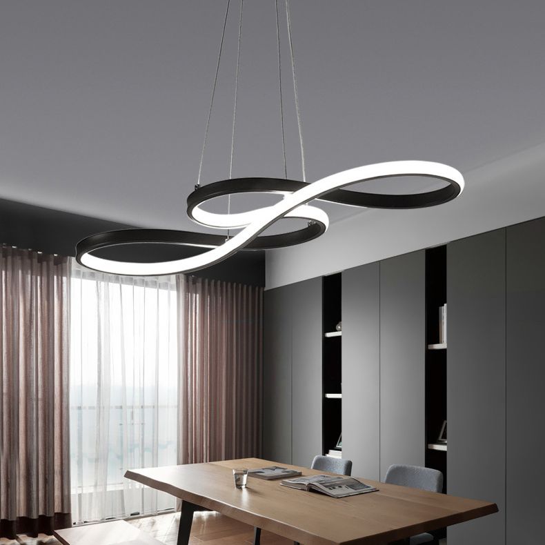 Lambe sospese in stile moderno da 29,5 "per soggiorno camera da letto in camera da pranzo