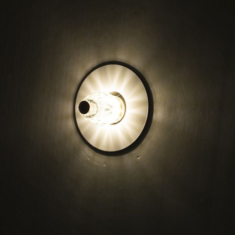 Lampvormige gang Mini-inbouwlamp Helder kristal LED Modern plafondinbouwmontage