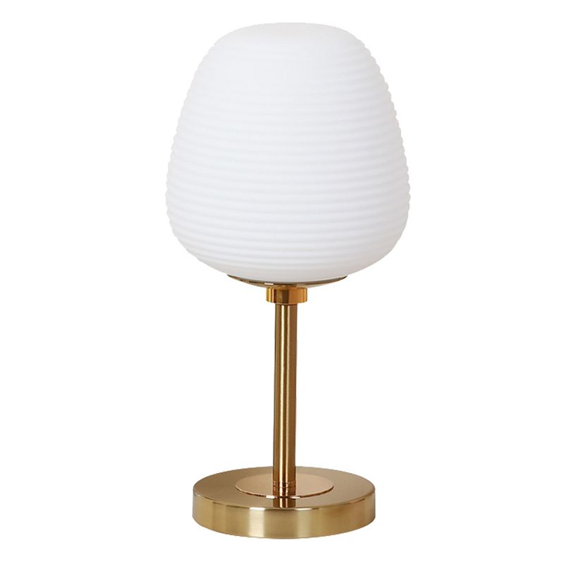 Flowerbud-Glas Nachttisch Lampen Einfachheit 1 Lichttisch Licht für Wohnzimmer
