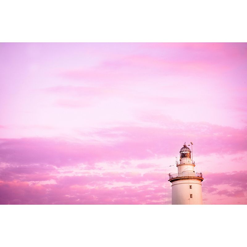 Photography Sky Landscape Mural Mildew Resistant Wall Decor for House Interior