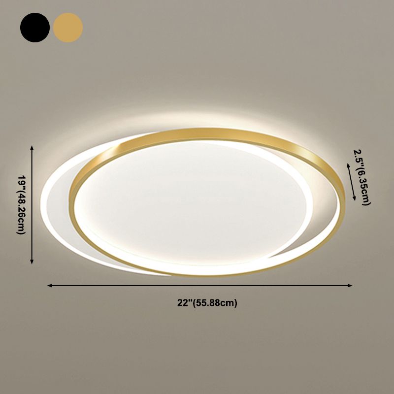 Iluminación empotrada LED, accesorios de iluminación de techo modernos con montaje empotrado para sala de estar y comedor