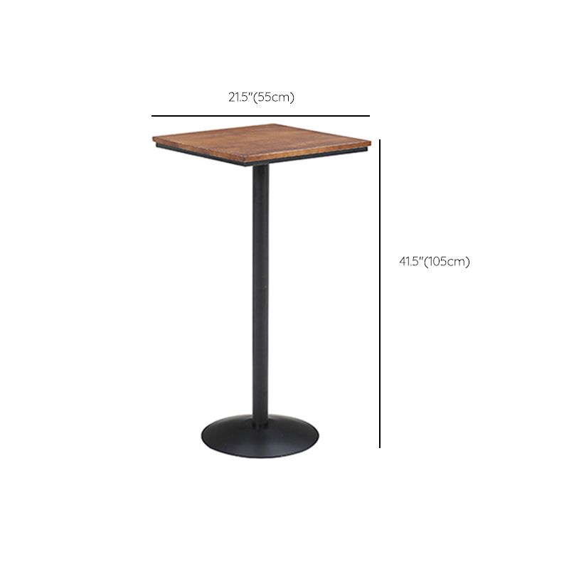 1/2/3/4/5 Pieces Industrial Bar Set Solid Wood Pub Dining Set