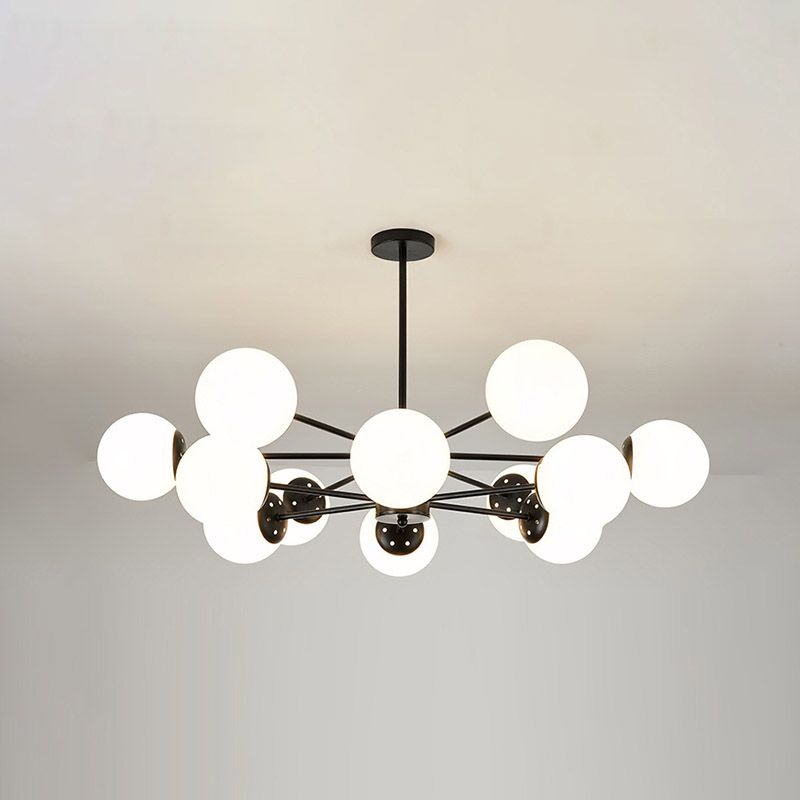 Globe kroonluchter verlichtingsarmaturen moderne multi-head suspensie hanger lampen