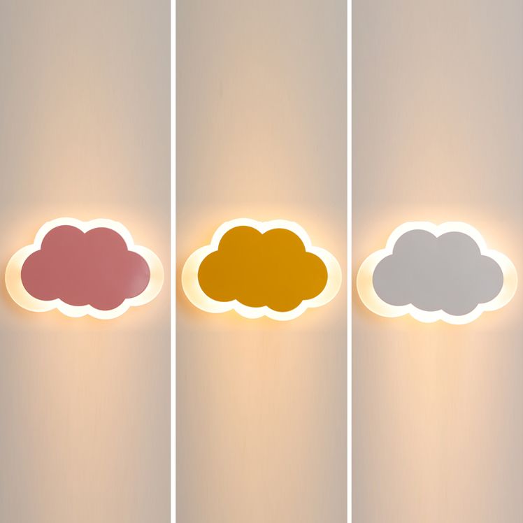 Cloud Sconce Light Fixture Nordic-Style LED Metal Wall Mounted Light Fixture