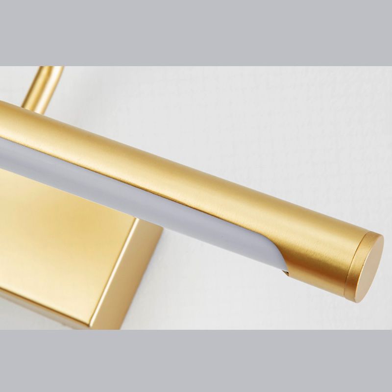 Linear Vanity Wall Lights Traditional Acrylic Wall Sconce with Antlers for Bathroom