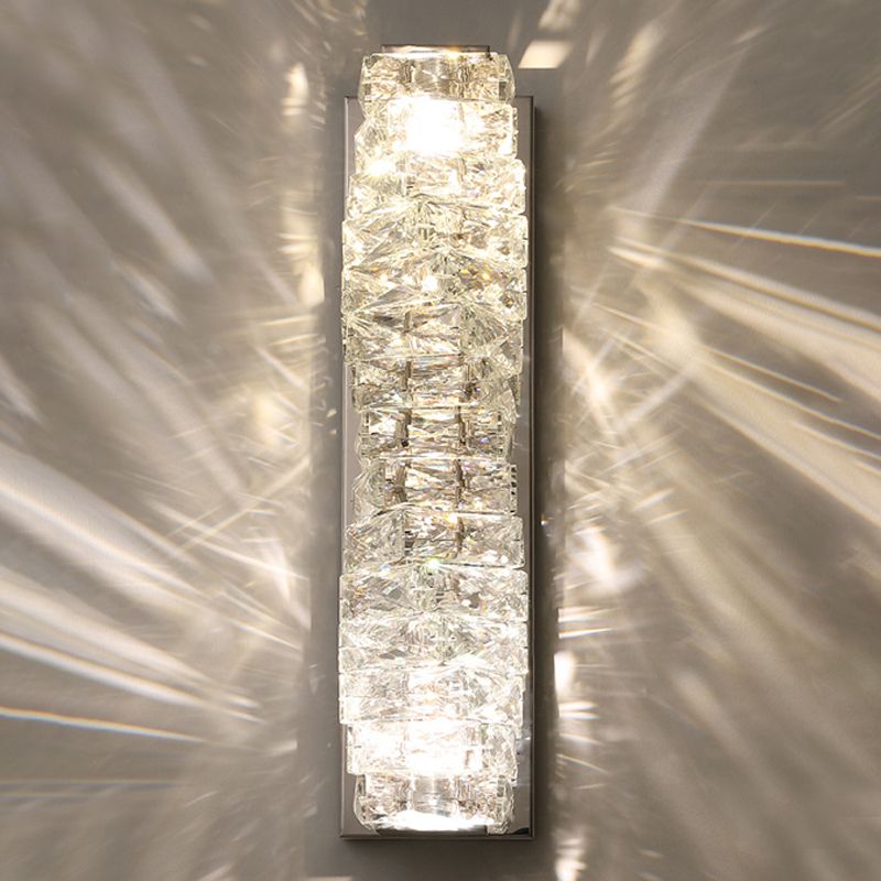 Tombra geométrica Multi-luces Medro de pared Moderna Moder de montura de pared de la pared en plata