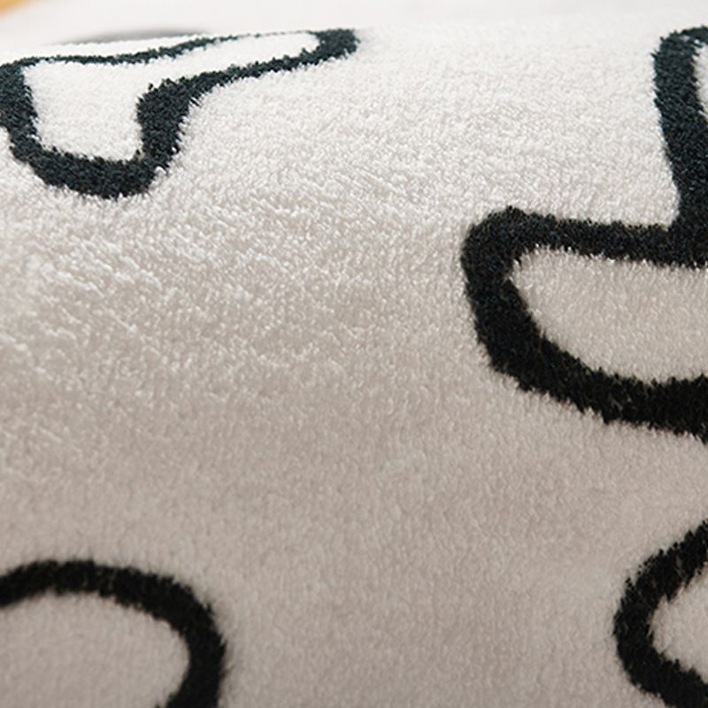 Modern ronde tapijt polyester gebied Tapijt niet-slip achterste ruggebied tapijt voor woonkamer