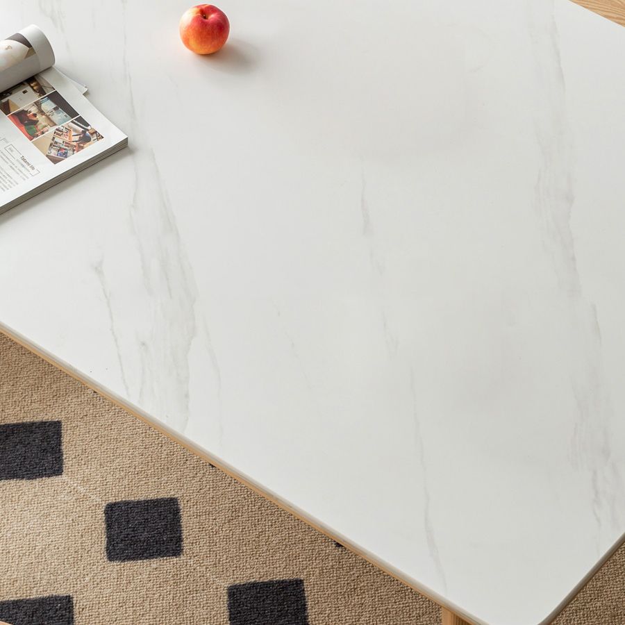 Modern Style Dinette Set 1/5 Pcs Rectangle Solid Wood Dinette Table with Dining Chair