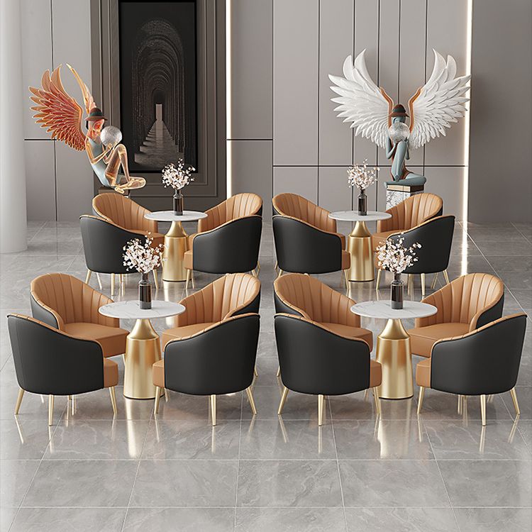 Glam 1/3/5 Pieces Dining Room Set Sintered Stone Dining Table