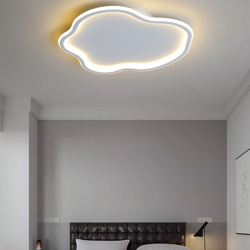 Cloud Shape Plafond Gemonteerde Light Fixture Nordic Style LED Metalen Plafond Lamp