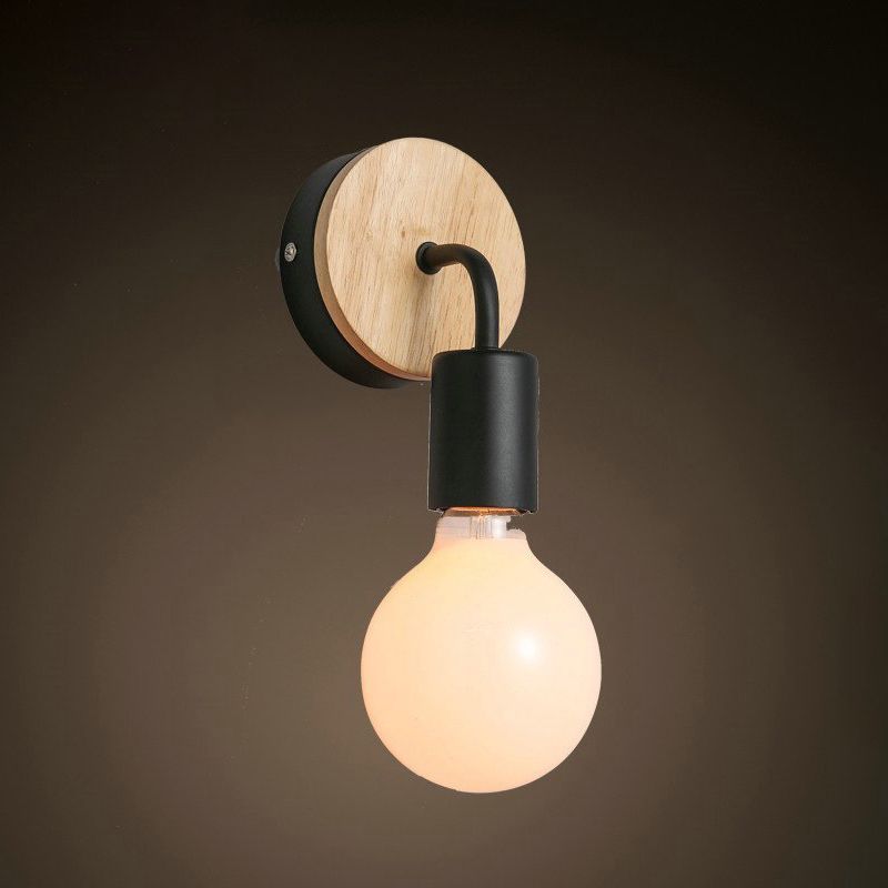 Lampade a parete per lampadina nuda Lampade a parete Ultra-Modern Wall Sconce Lighting per camera da letto