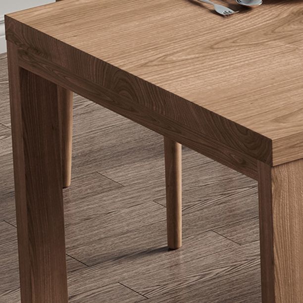Modern Dining Set 1/4/5/7 Pieces Rectangle Pine Wood Dining Table for Dining Room