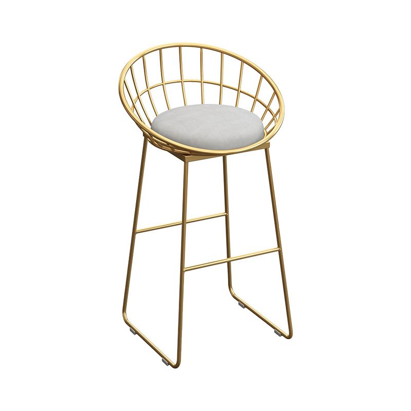 Glam Style 1/2/5/9 Pieces Bar Table Set Rectangle Bar Table with Metal High Stools