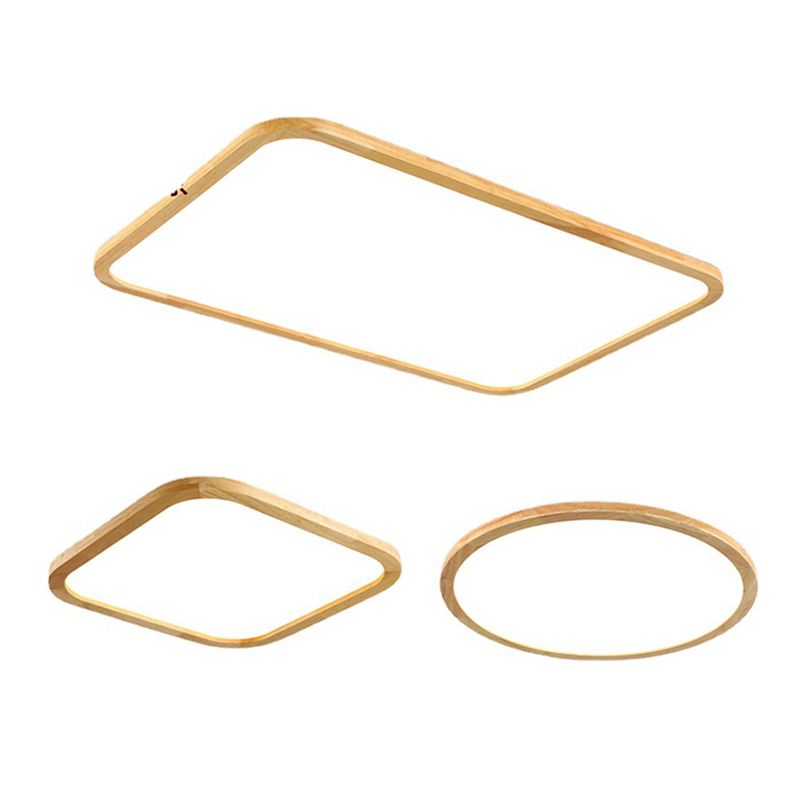 Modern Geometric Shape Ceiling Lamp Acrylic 1 Light Flush Mount for Living Room Bedroom