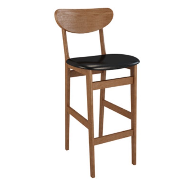 Industrial Wooden Counter Height Stools Bar Footrest Stool for Indoor