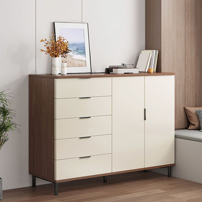 Bedroom Wooden Storage Chest Dresser Modern Style Storage Chest with Drawers