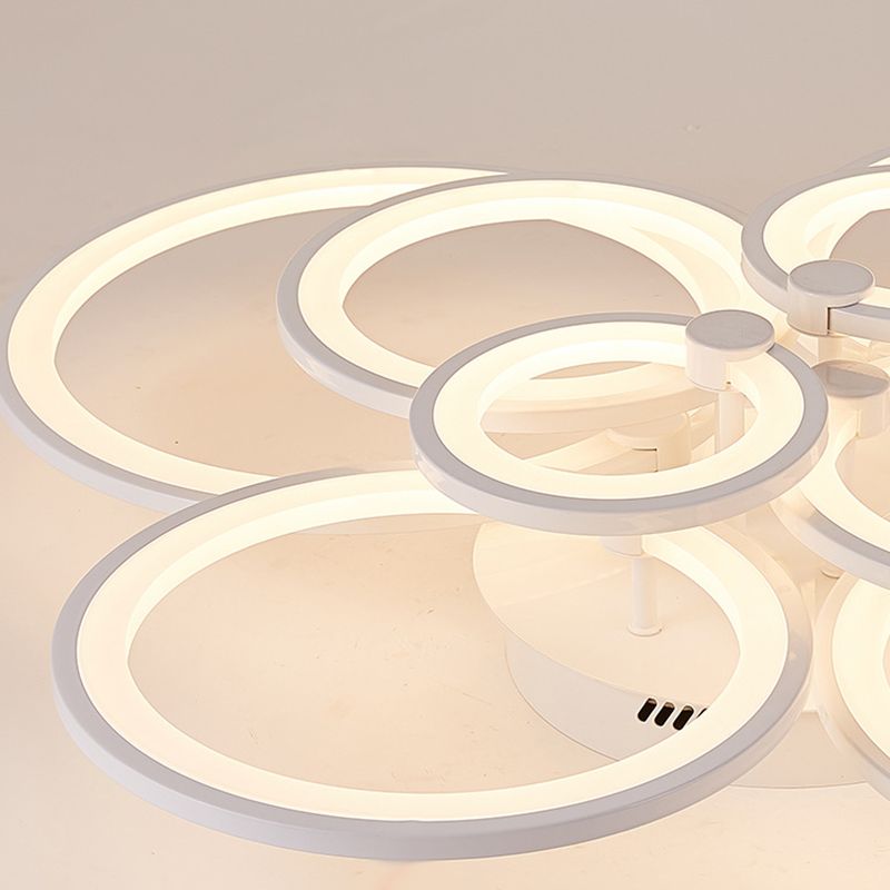 Luz de techo de estilo moderno Simplicidad Flush Mount Lighture para sala de estar