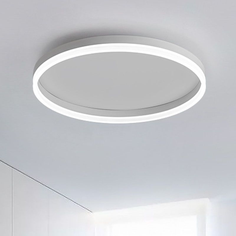Ronde inbouwverlichting Minimalistische acrylslaapkamer LED-inbouwarmatuur