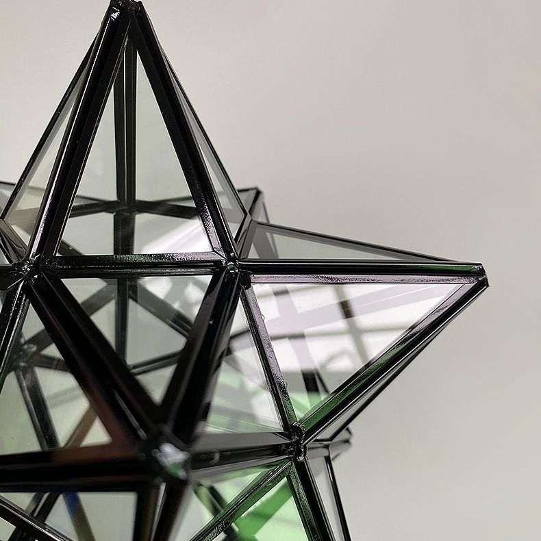 Lámpara de techo geométrica Cobre moderno 1 Montaje de alambre de luz con agujero 2-3.5 '' Dia para el pasillo