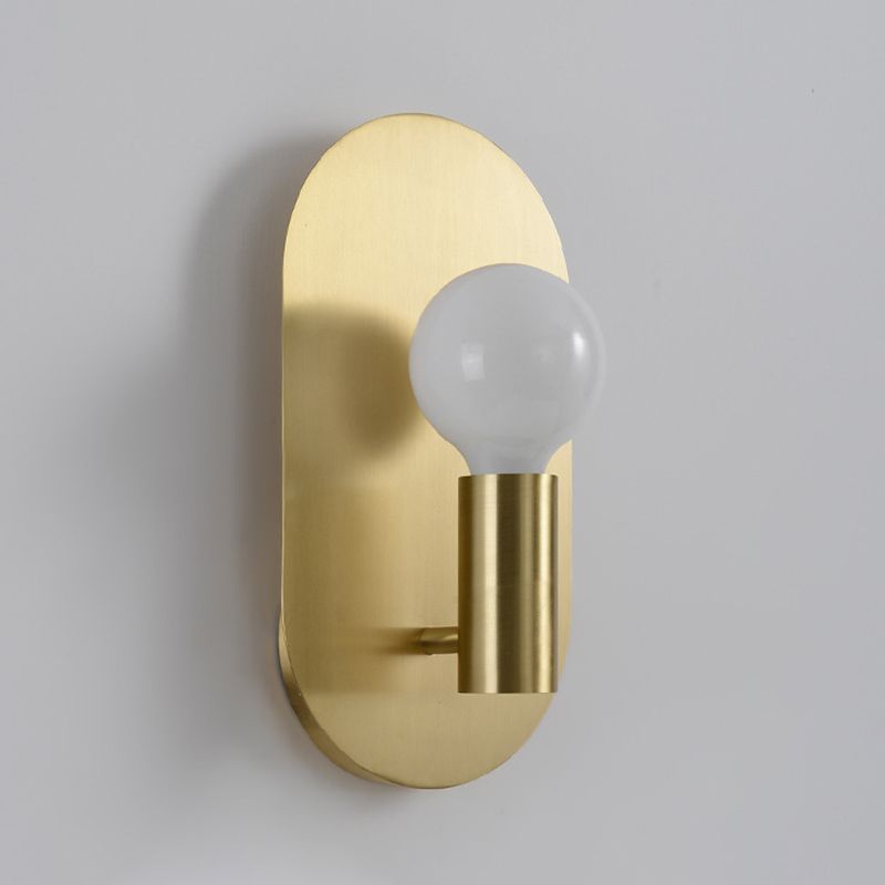 Appliques en laiton à 1 lumière lumières murales modernes
