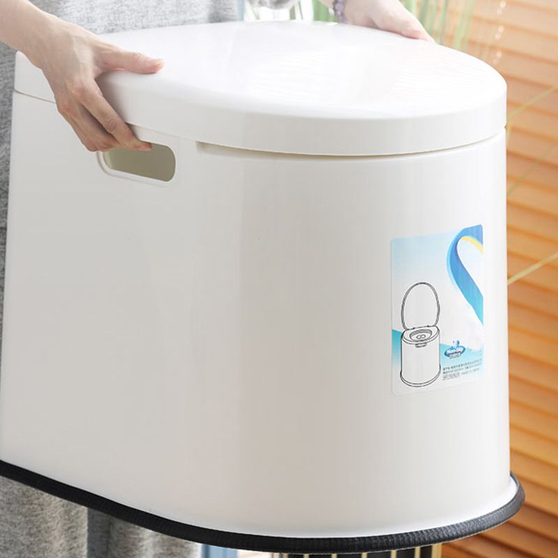 Contemporary Plastic Urine Toilet Floor Mounted Toilet Bowl with Seat for Washroom