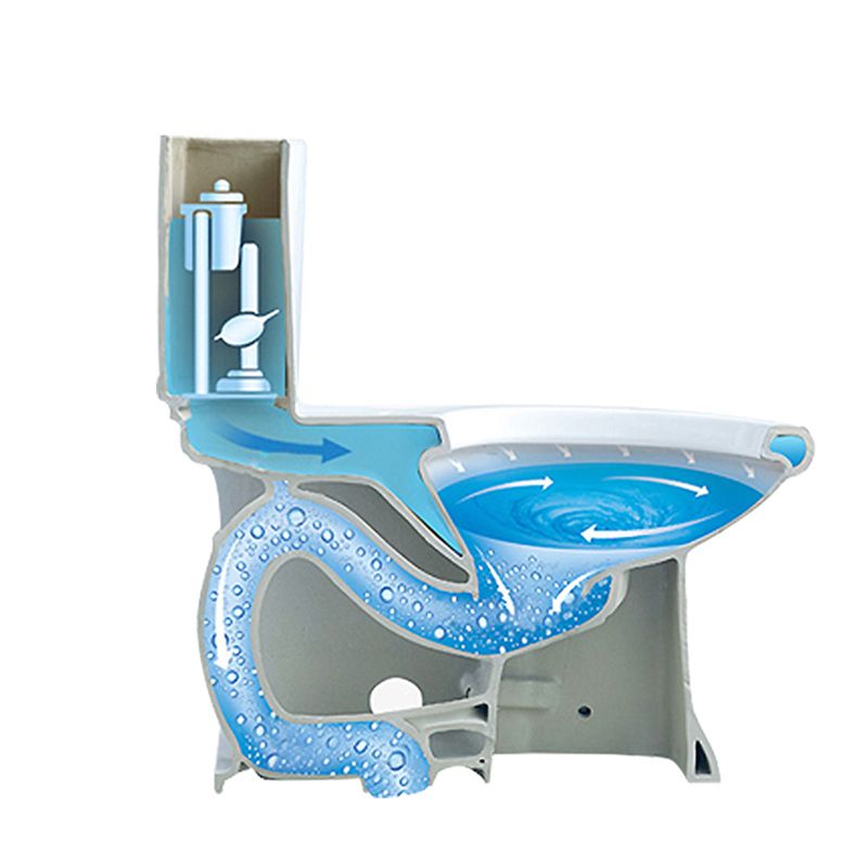Modern Ceramic Flush Toilet Floor Mount Urine Toilet with Wash Basin for Washroom