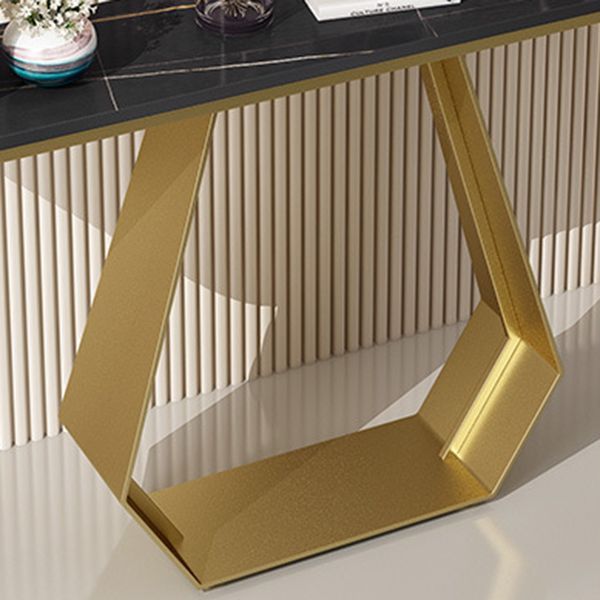 Rectangle Glam Console Accent Table Antique Finish Console Sofa Table