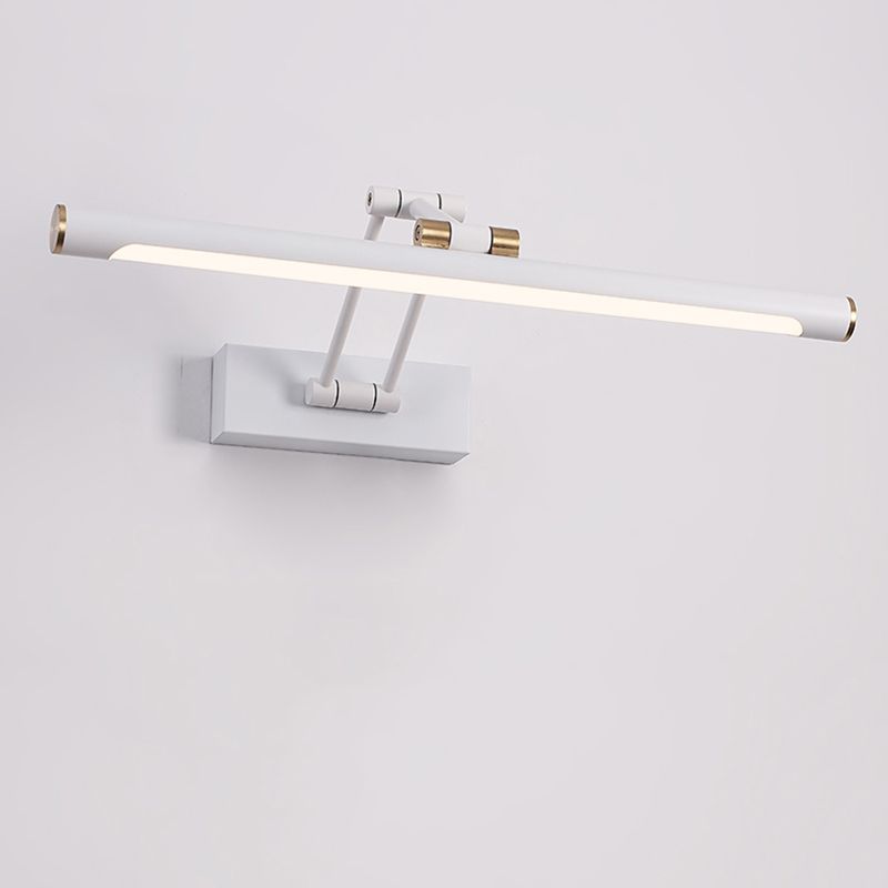 Lampe murale à LED en fer laqué dans la simplicité moderne