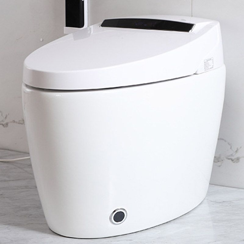 Contemporary One-Piece Toilet Bowl Floor Mounted White Urine Toilet for Washroom