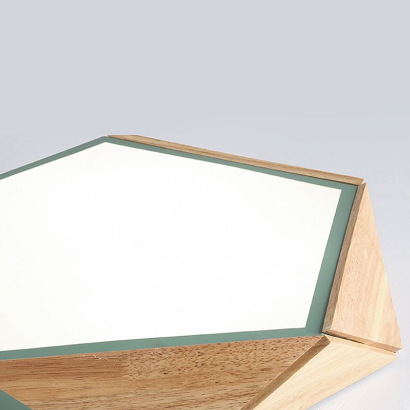 Nordic Style Kleurrijke Macaron Flush Mount Plafond Licht voor Kid's Room