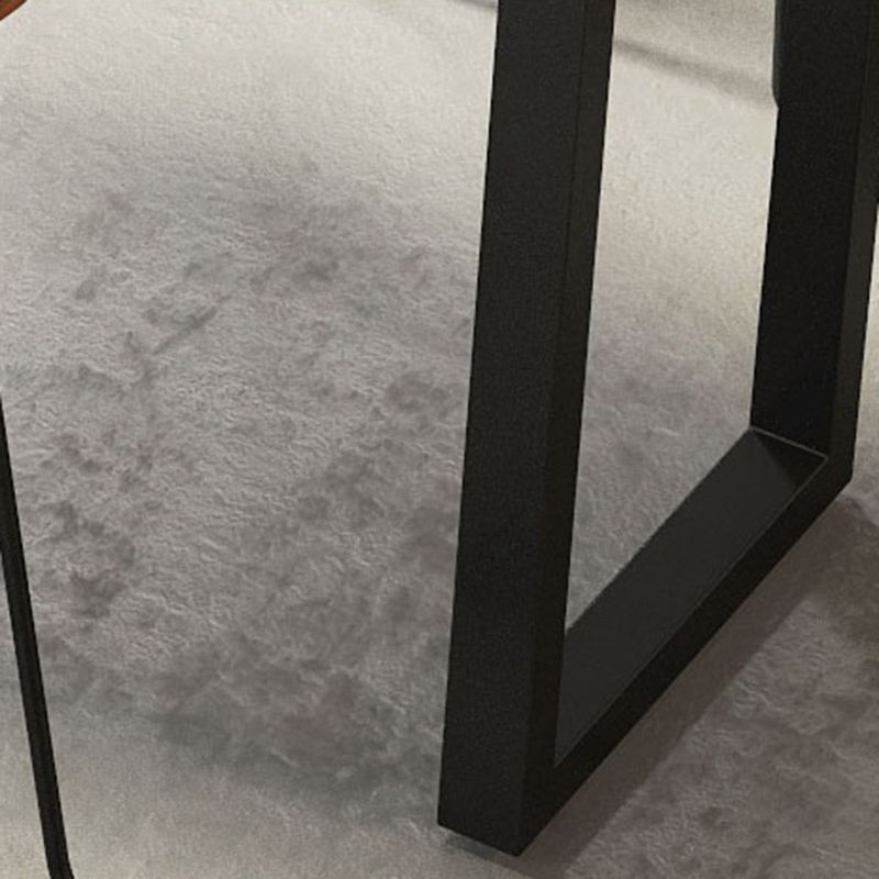 Modern Bar Height Table Solid Wood Top Bistro Bar Table for Living Room