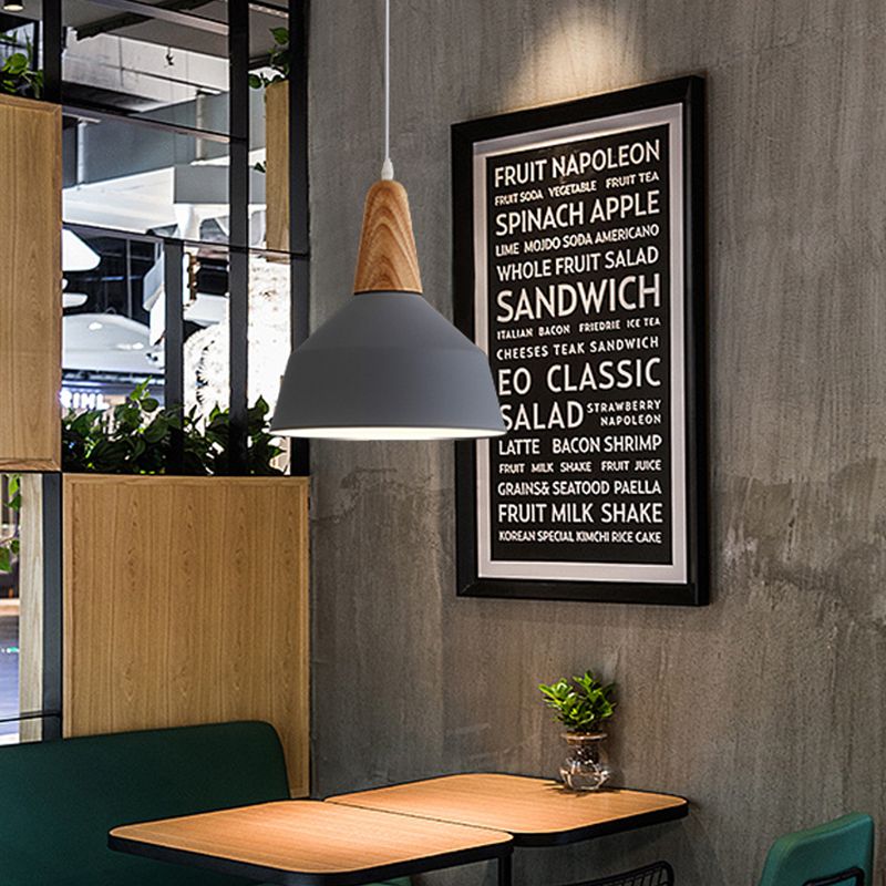 Metal Geometric Shape Hanging Light Nordic Macarons 1 Light Hanging Mount Lights