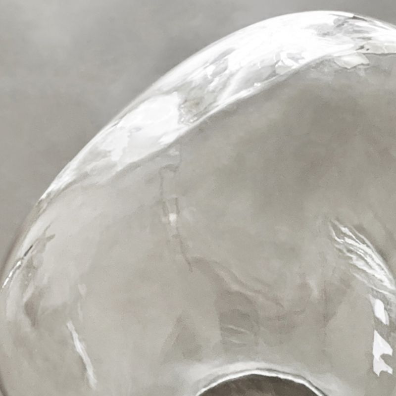 Industrial Glass Globe Shade Wall Lighting Fixtures 1-Light Wall Lamp for Living Room