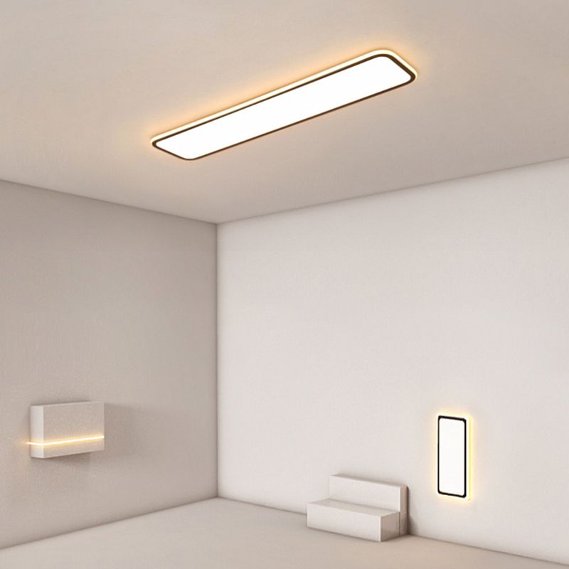 Metalen flatpanel verzonken plafondverlichtingsarmaturen Minimalistische kantoorverzonken plafondlamp