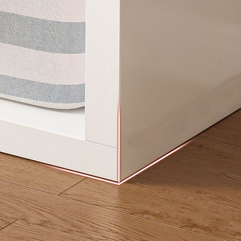 Modern Engineer Wood Bookshelf Closed Back Bookcase for Home Office