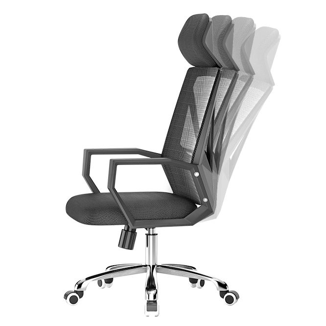 Modern Swivel Conference Chair Adjustable Seat Height Chair with Caster Wheels