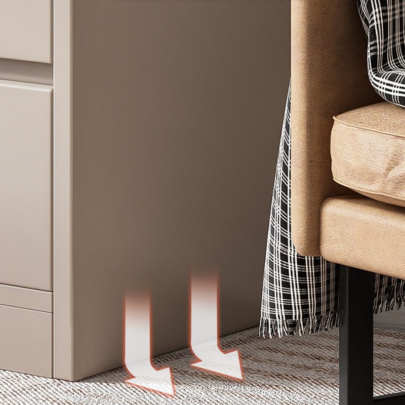 Contemporary Chest Wood Storage Chest Dresser for Bedroom 15.7" W