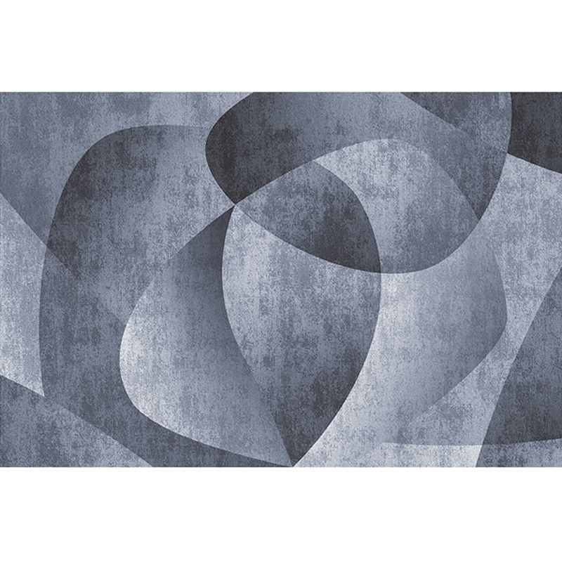 Paars abstract tapijten polyester modern tapijt niet-slip achterste tapijt voor woningdecoratie