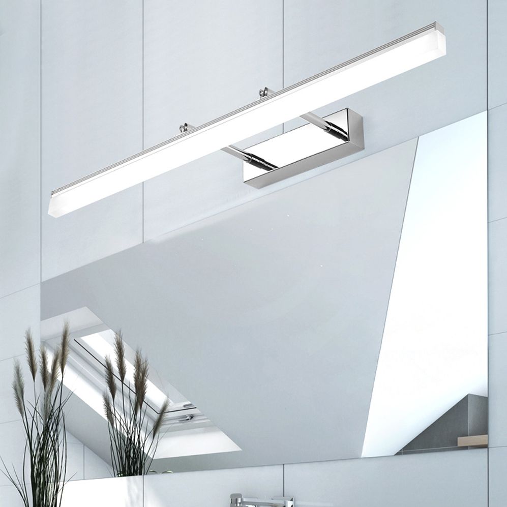 Moderna semplicità rettangolo di vanità lampada vanità apparecchi di illuminazione acrilica per il bagno