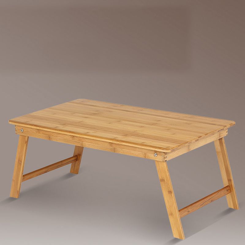 Contemporary Office Desk Wood Rectangular Shape Task Desk with 4 Legs