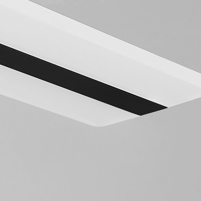 LED Modern Style Island Light Rectangle Dining Room Lighting Fixture