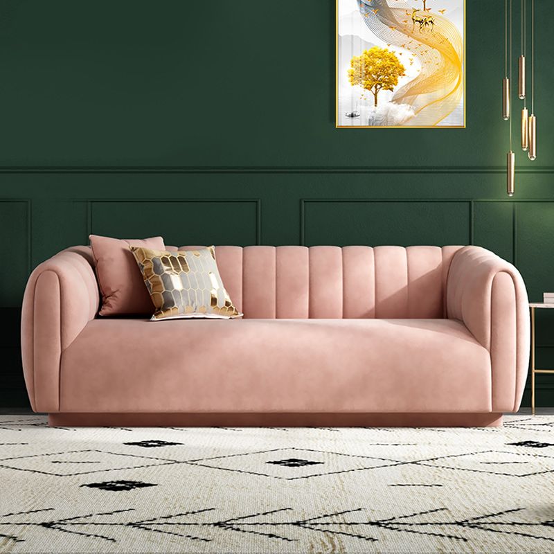 Sewn Pillow Back Sofa for Living Room 33.46" Wide 31.5" High
