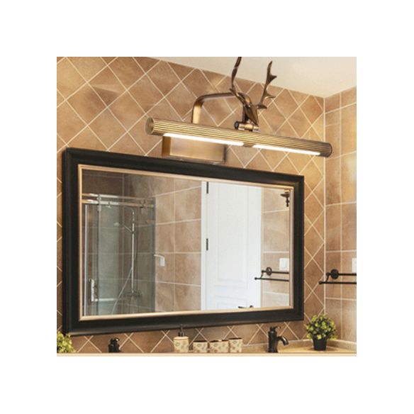 Modern Minimalist Style Linear Wall Mounted Vanity Lights Metal Vanity Lighting for Lavatory