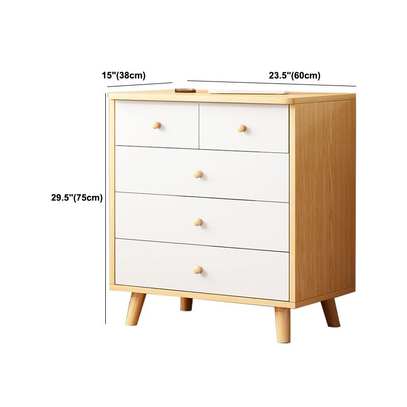 Contemporary Storage Chest Dresser Wooden Storage Chest for Bedroom