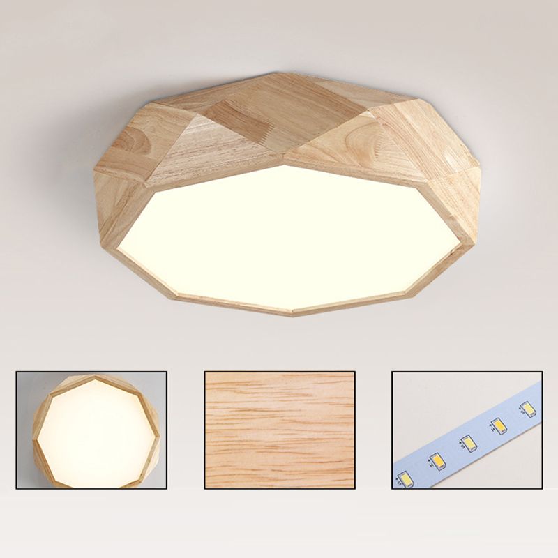 Diamant Flush Mount Ceiling Light Contemporary Acrylic Ceiling Mount Chandelier for Bedroom