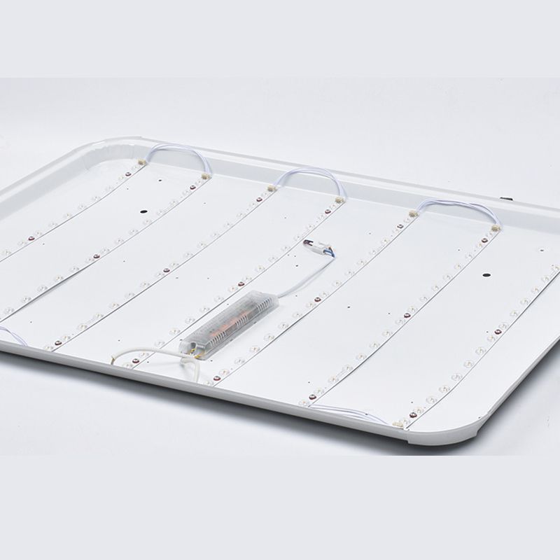 Modern Square Flush Mount Lighting Fixtures Acrylique Flushmont