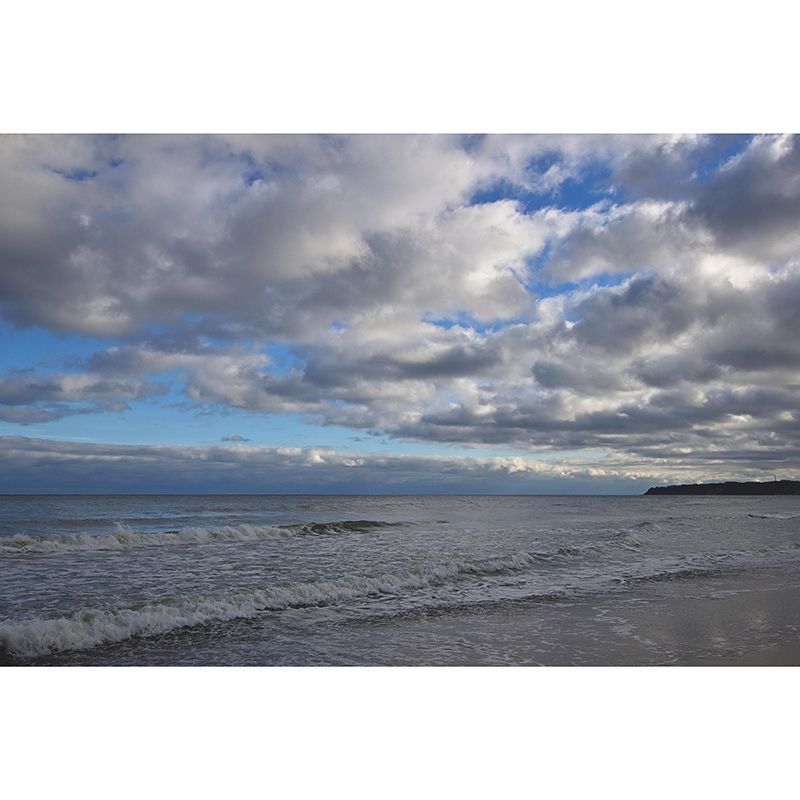 Customized Sea Mural Wall Decor Eco-friendly Wallpaper for Sitting Room