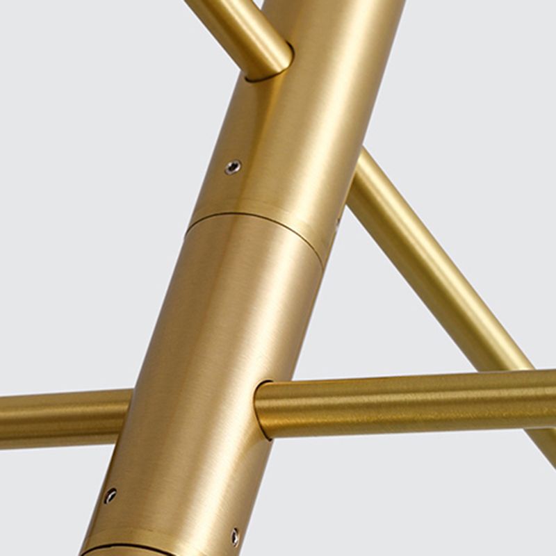 Modern Gold Multi Tier Chandelier Light Fixtures Restaurant Hanging Chandelier