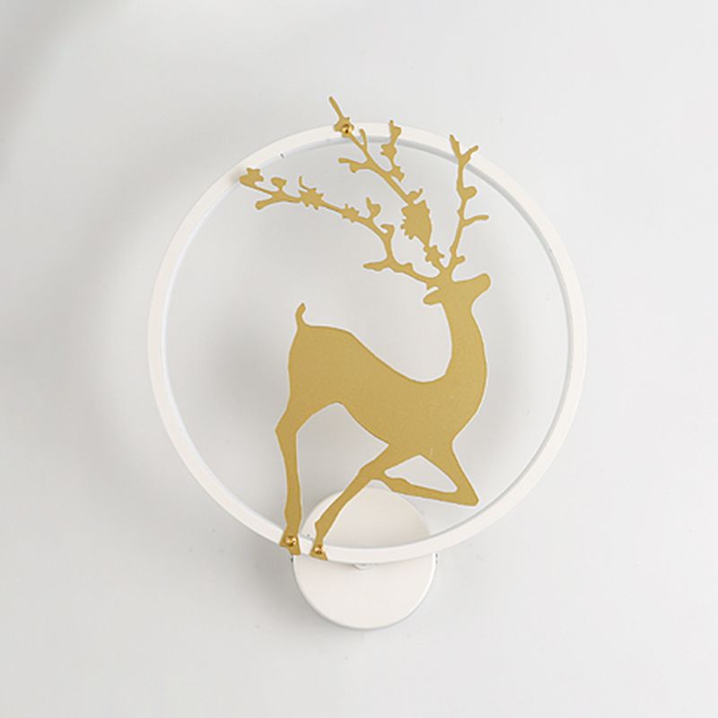 Kids Style Unique Shape Wall Light Metal 1 Light Wall Mounted Light Fixture