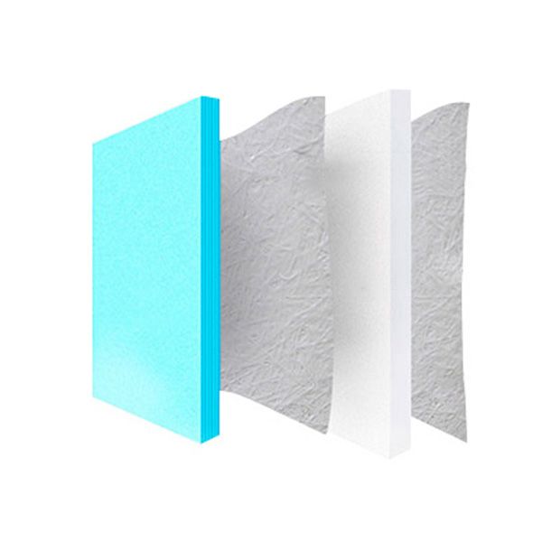 Back to Wall Soaking Bathtub Rectangular Modern Bath Tub (Board not Included)
